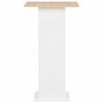 Bar Table 2 Shelves White