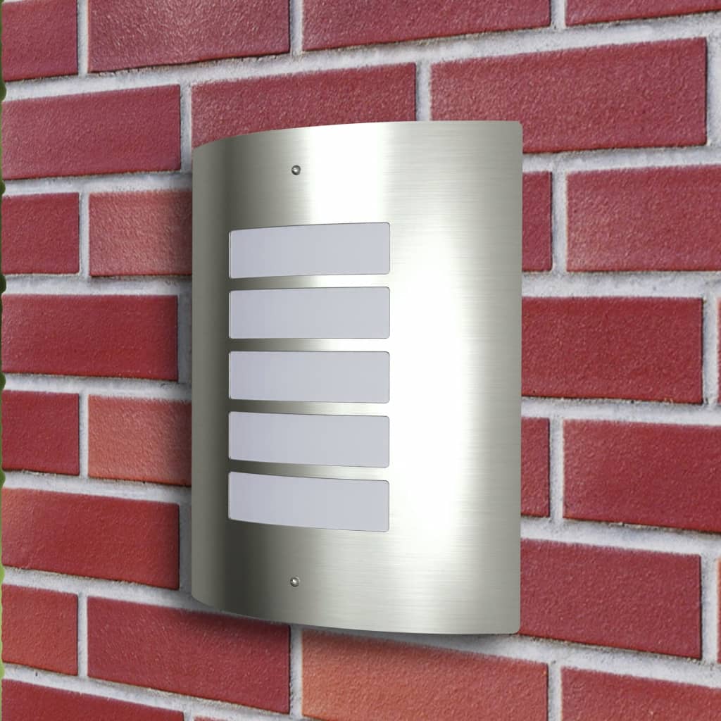 RVS Walllamp for Indoor and Outdoors Waterproof