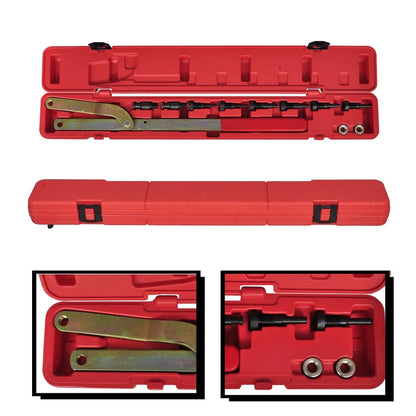 Universal pulley holder & fan clutch set