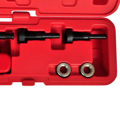 Universal pulley holder & fan clutch set