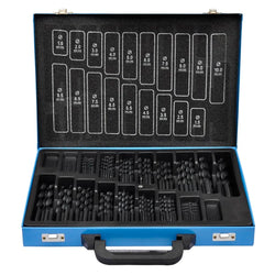170-Piece Drill Bit Set in Metal Box HSS-R