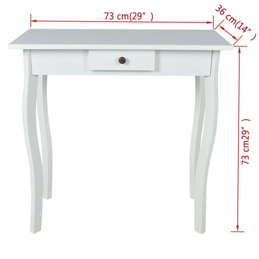 Console Table Mdf White