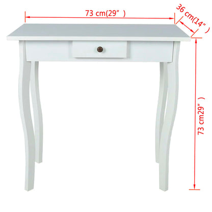 Console Table Mdf White