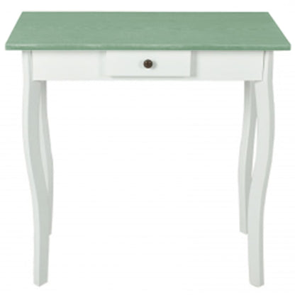 Console Table Mdf White And Greyish Brown