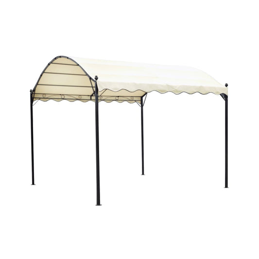Gazebo Fabric Cream White
