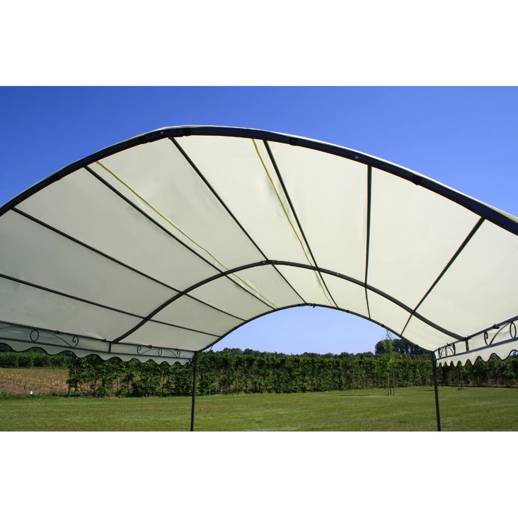 Gazebo Fabric Cream White