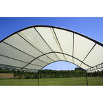 Gazebo Fabric Cream White
