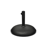 Umbrella Base 30 kg Black Steel and Cement