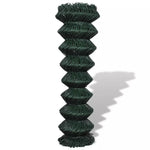 Chain Link Fence Galvanised Steel / Green