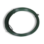 Chain Link Fence with Posts Galvanised Steel Colour Green