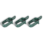 Chain Link Fence with Posts Galvanised Steel Colour Green