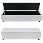 Storage Bench White Large Size