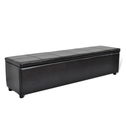Storage Bench Black Large Size