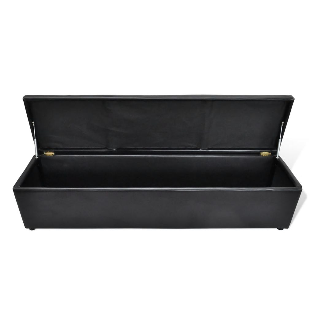 Storage Bench Black Large Size