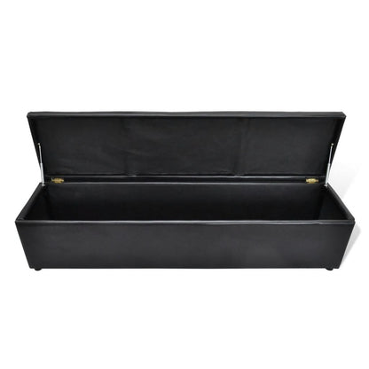 Storage Bench Black Large Size