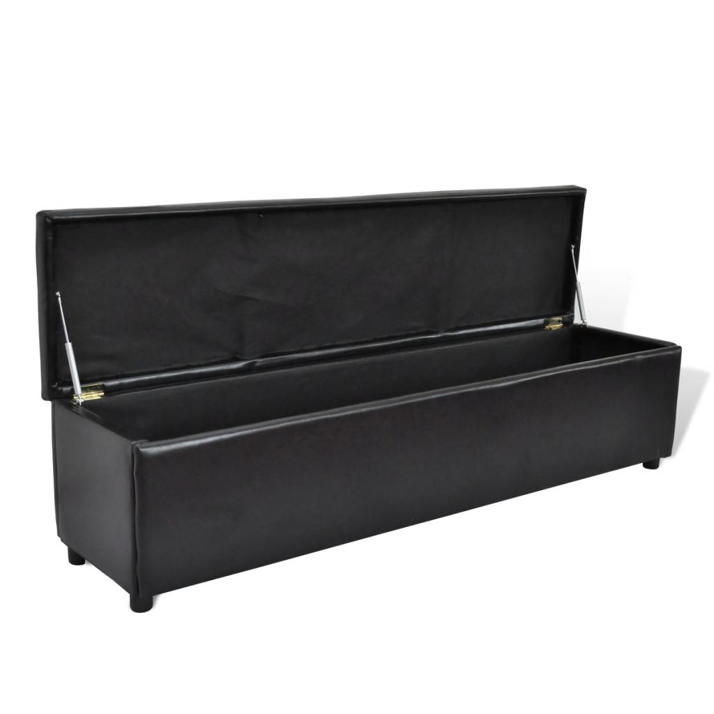 Storage Bench Black Large Size