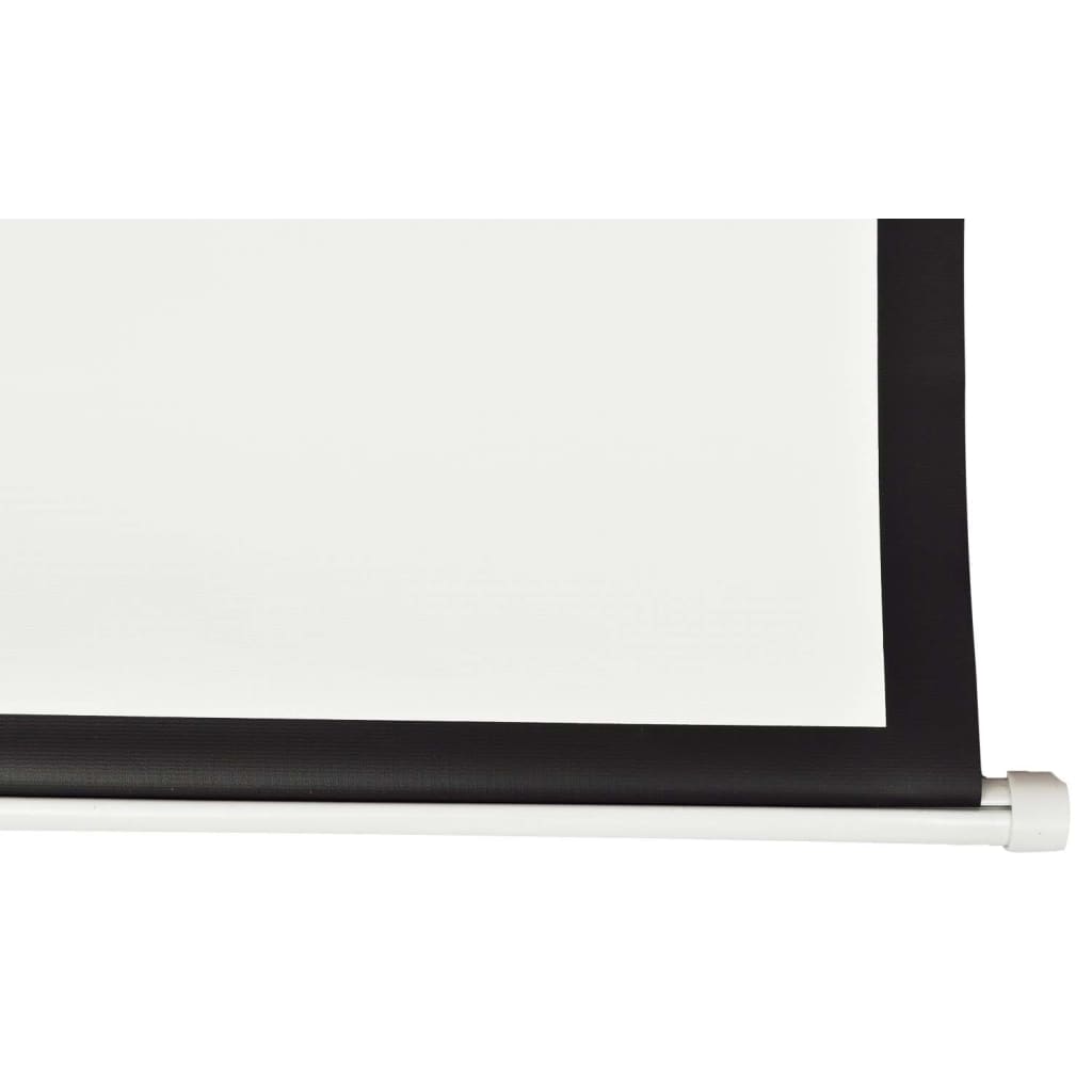 Manual Projection Screen 160 x 123 cm Matt White 4:3 Wall Ceiling Mount