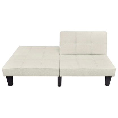 Sofa Bed Adjustable Beige