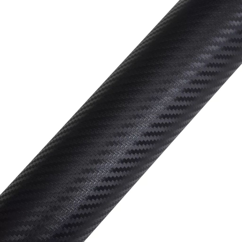 Carbon Fiber Vinyl Car Film 3D Black 152 x 500 cm
