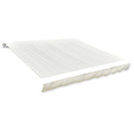 Awning Top Sunshade Canvas Cream L
