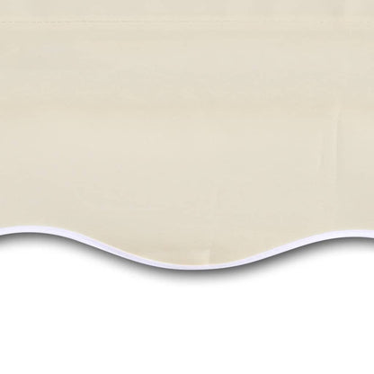 Awning Top Sunshade Canvas Cream 6x3m