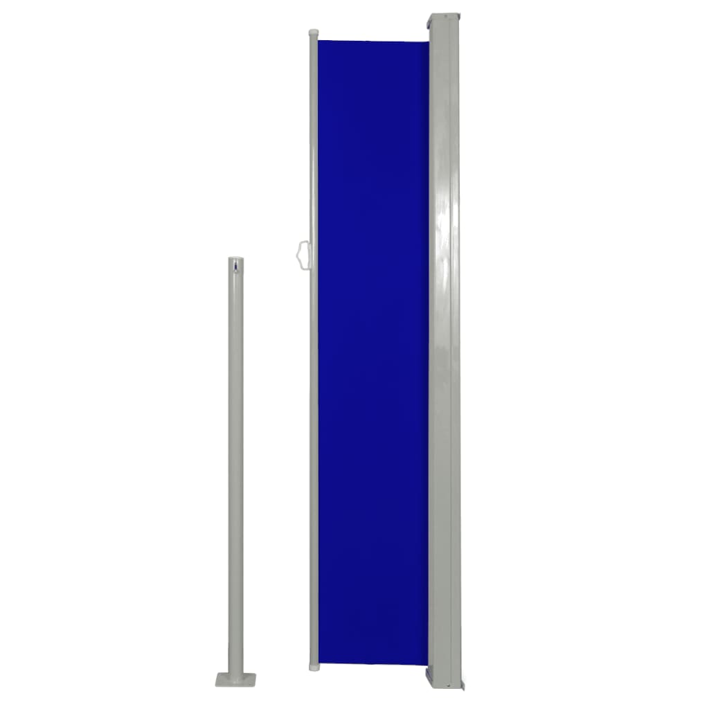 Patio Terrace Side Awning 180 x 300 cm Blue