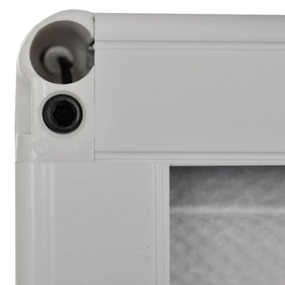 Insect Plisse Screen Window Aluminium 160 x 80 cm with Shade