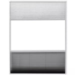 Insect Plisse Screen Window Aluminum with Shade L