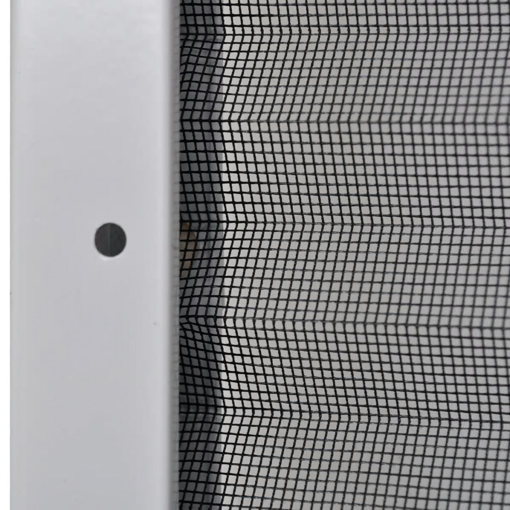 Insect Plisse Screen Window Aluminium 160 x 110 cm with Shade