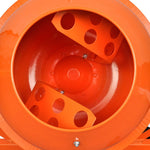 Electric Concrete Mixer Steel Orange