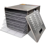 Food Dehydrator with 10 Trays Stainless Steel
