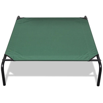 Elevated Pet Bed with Steel Frame 110 x 80 cm