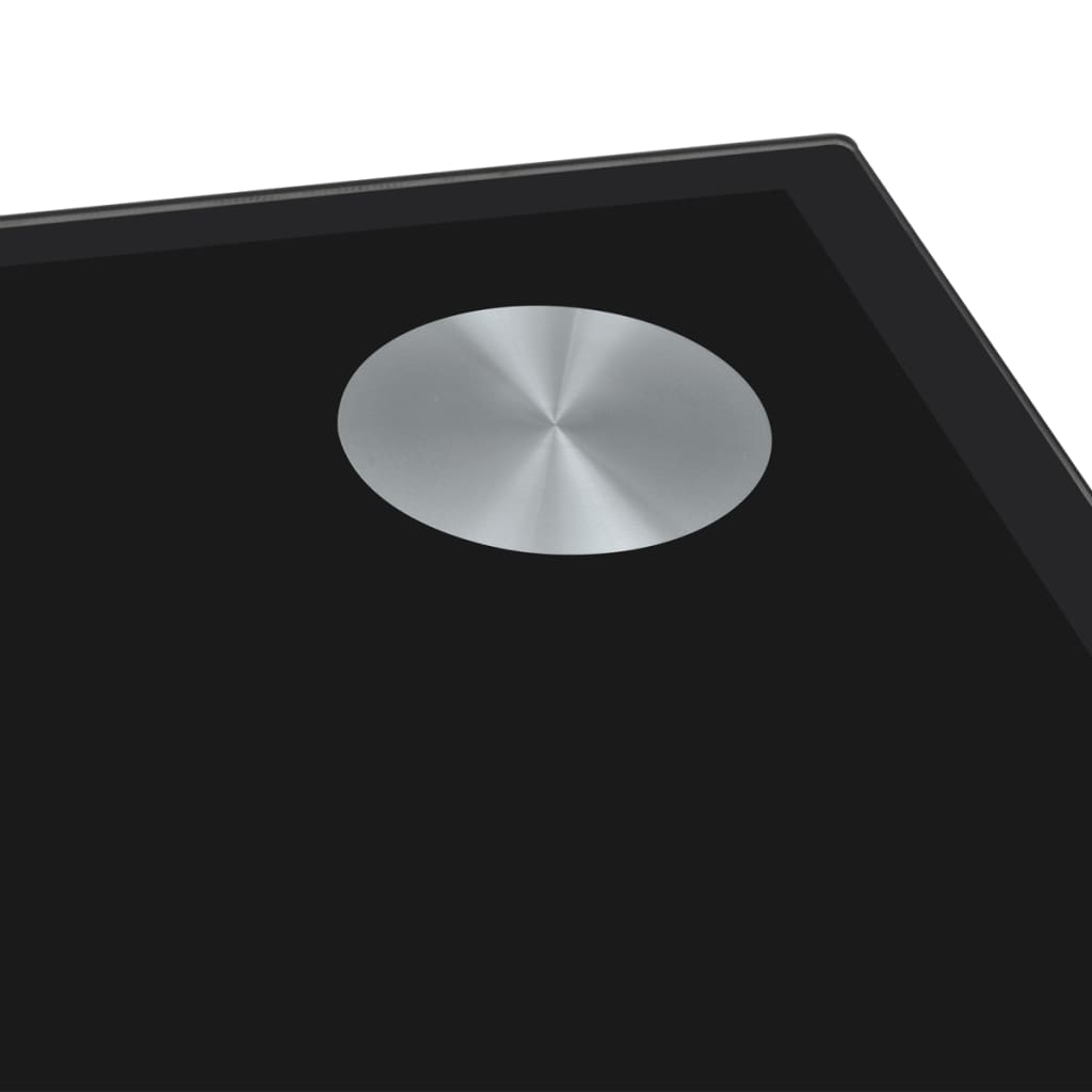 Dining Table With Glass Top Black