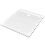 Rectangular ABS Shower Base Tray White
