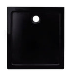 Rectangular ABS Shower Base Tray Black S