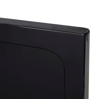 Rectangular ABS Shower Base Tray Black 80 x 100 cm