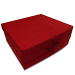 Trifold Foa Mattress Red