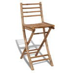 3 Piece Bistro Set Bamboo