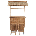 3 Piece Bistro Set Bamboo