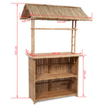 3 Piece Bistro Set Bamboo