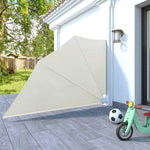 Collapsible Balcony Side Awning Cream