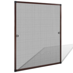 Insect Screen for Windows 80 x 100 cm Brown