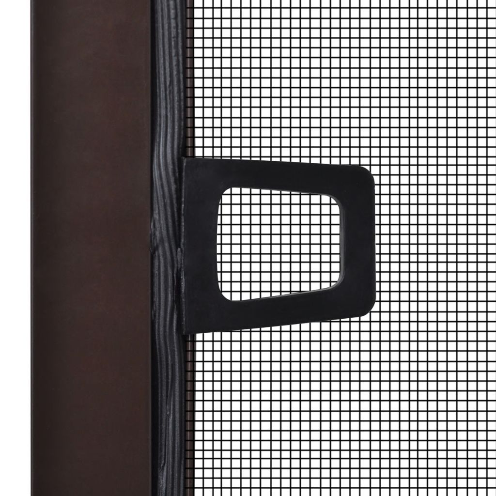 Insect Screen for Windows 80 x 100 cm Brown