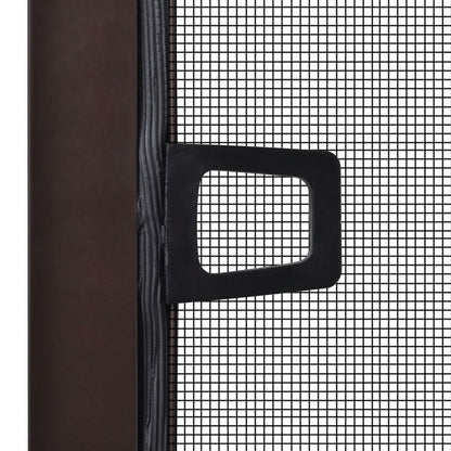 Insect Screen for Windows 80 x 100 cm Brown