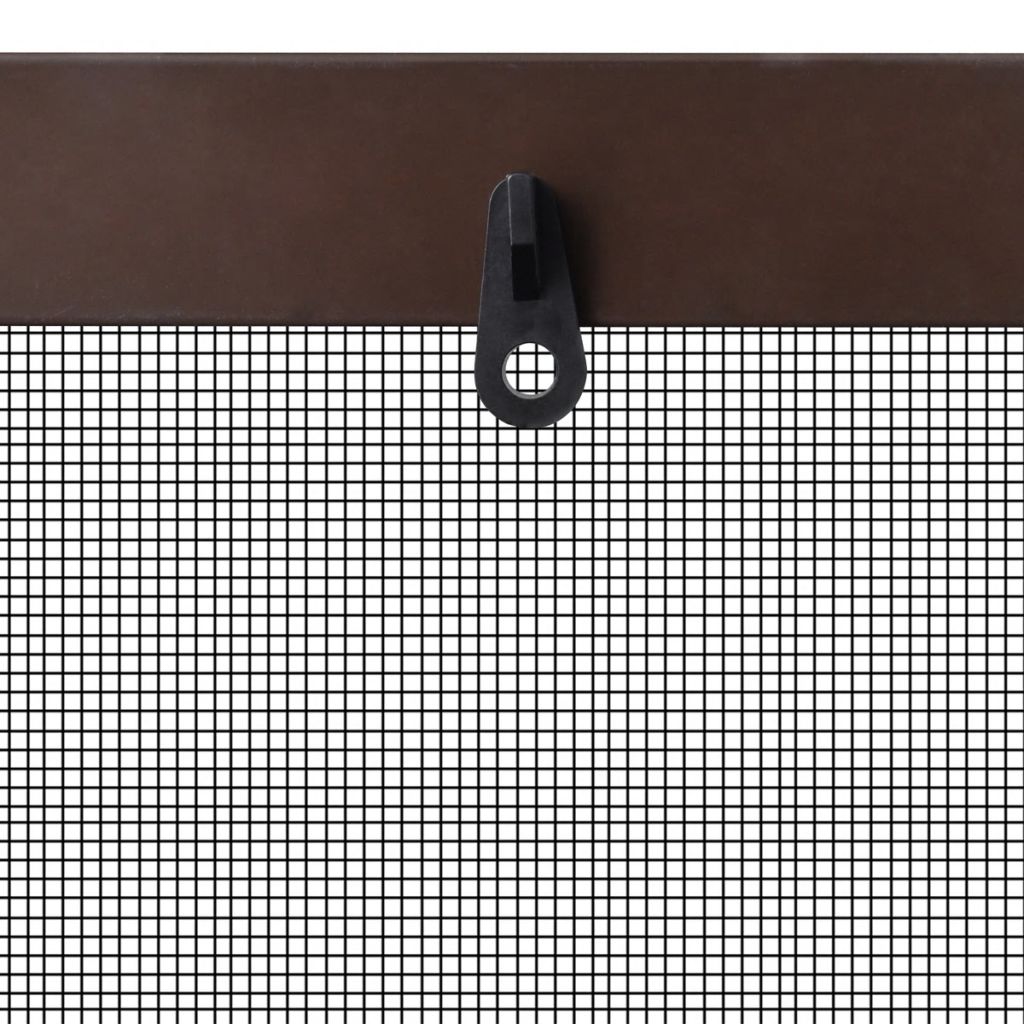 Insect Screen for Windows 80 x 100 cm Brown