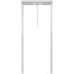 White Roll Down Insect Screen for Windows  M