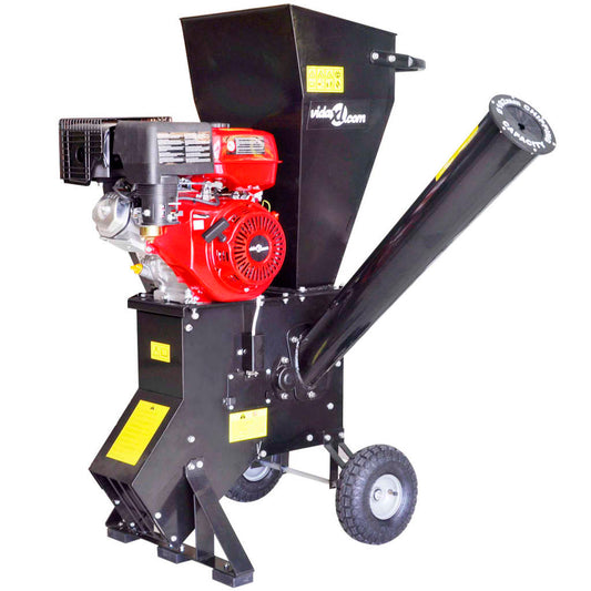 Petrol-powered Wood Chipper with 15 HP Motor