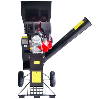 Petrol-powered Wood Chipper with 15 HP Motor