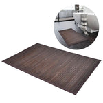 2 Baboo Bath Mats Dark Brown