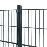Fence Panel with Posts Anthracite Grey